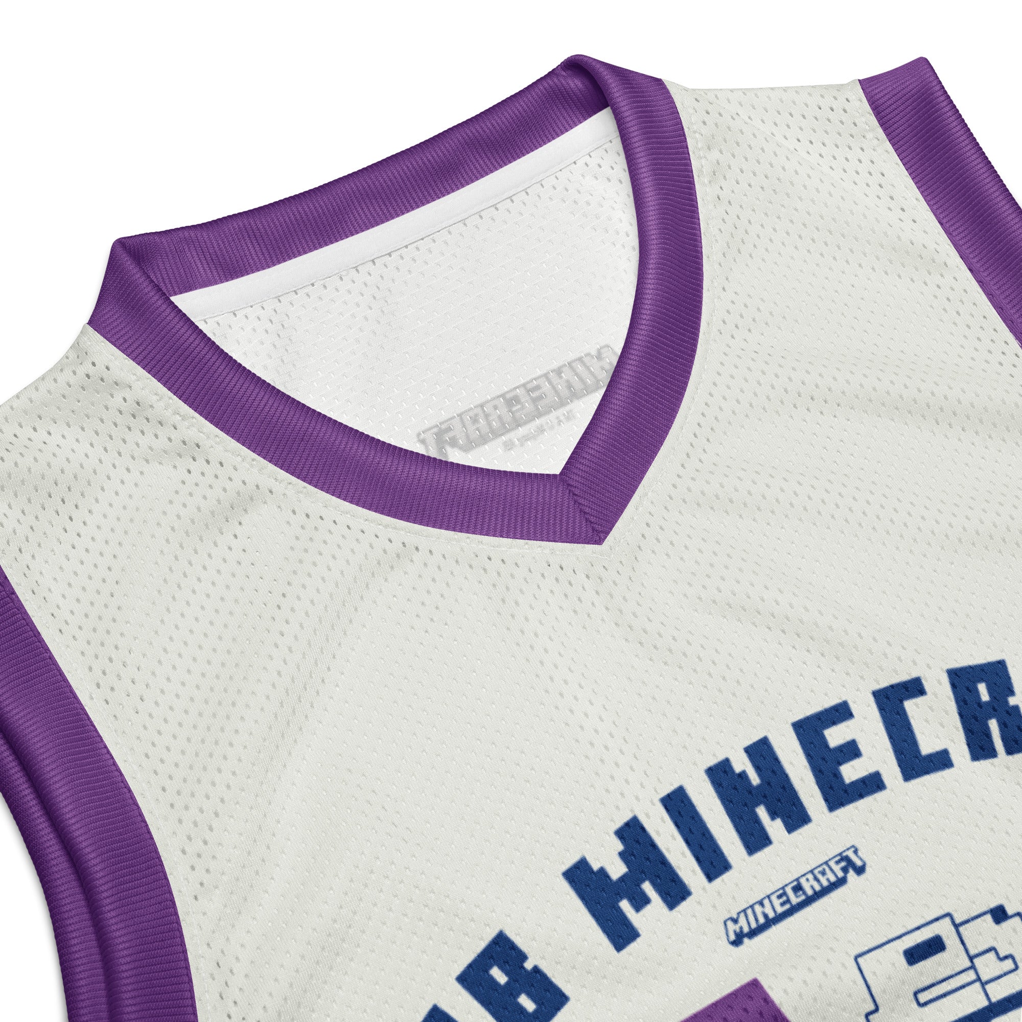Minecraft Club Minecraft Personalized Name Basketball Jersey - Image 6