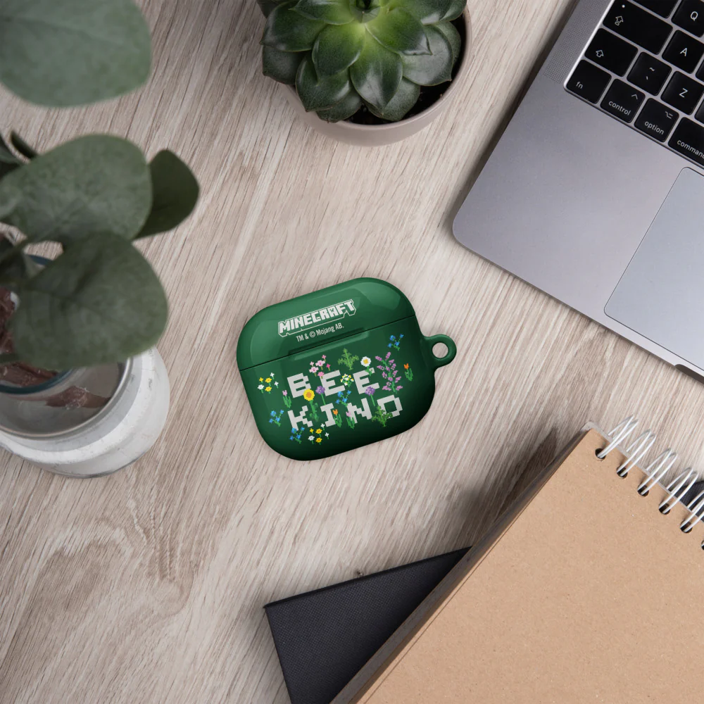 Minecraft Bee Kind AirPods Case - Image 13