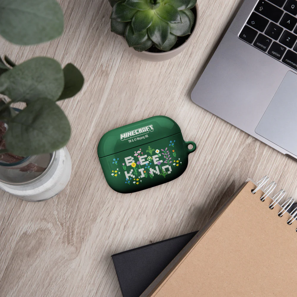 Minecraft Bee Kind AirPods Case - Image 19