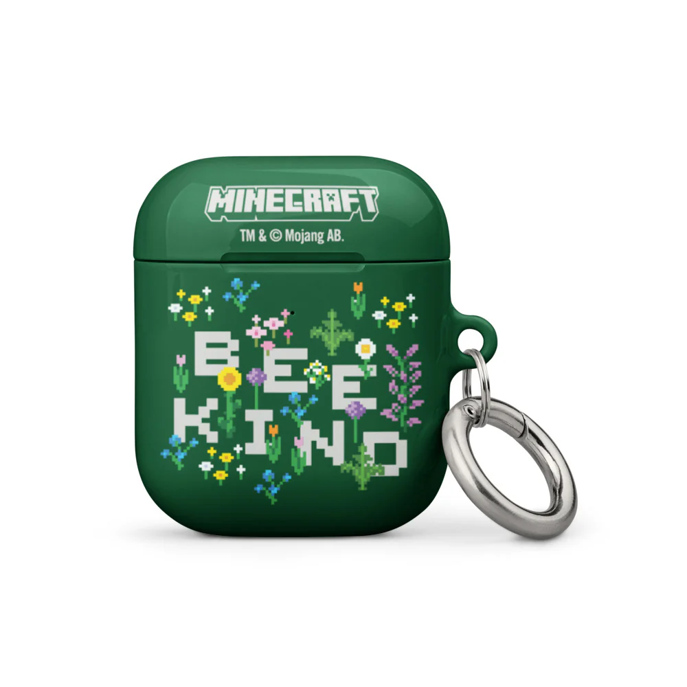 Minecraft Bee Kind AirPods Case - Image 4