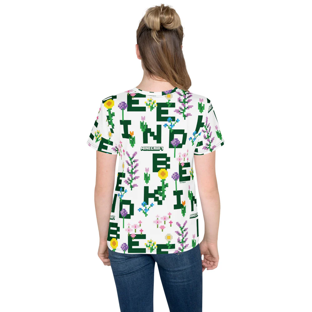 Minecraft Bee Kind Youth T-shirt - Image 6