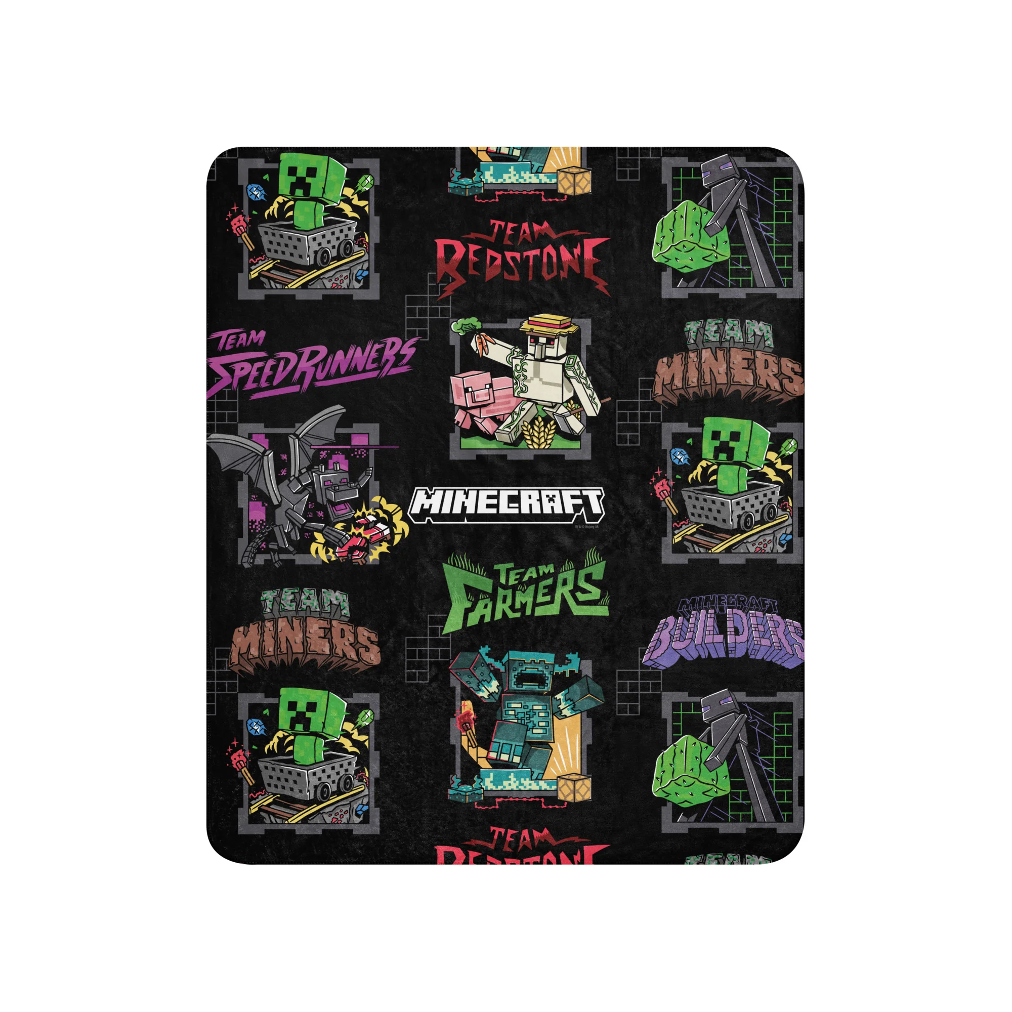 Minecraft Sherpa Blanket Mascot - Image 8