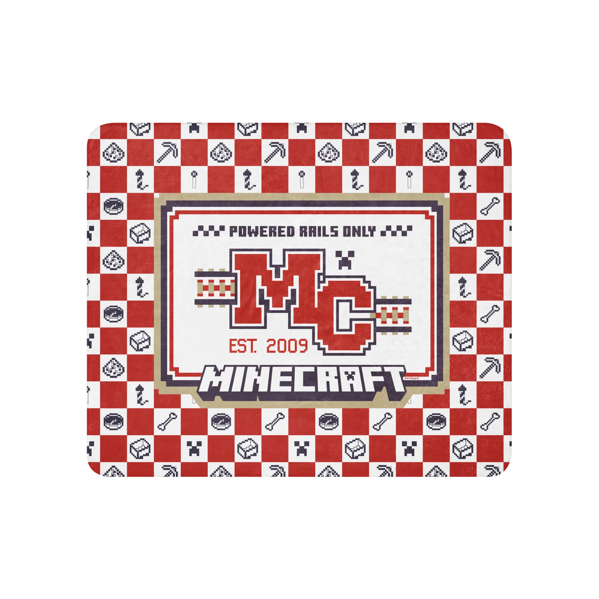 Minecraft Blanket Powered Rails Only - Image 4