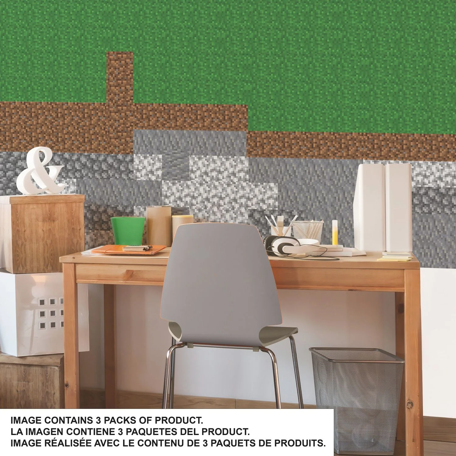 Minecraft Block Strips Wall Decals - Image 4