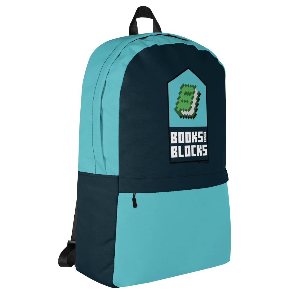 Minecraft Books and Blocks Backpack - Image 3