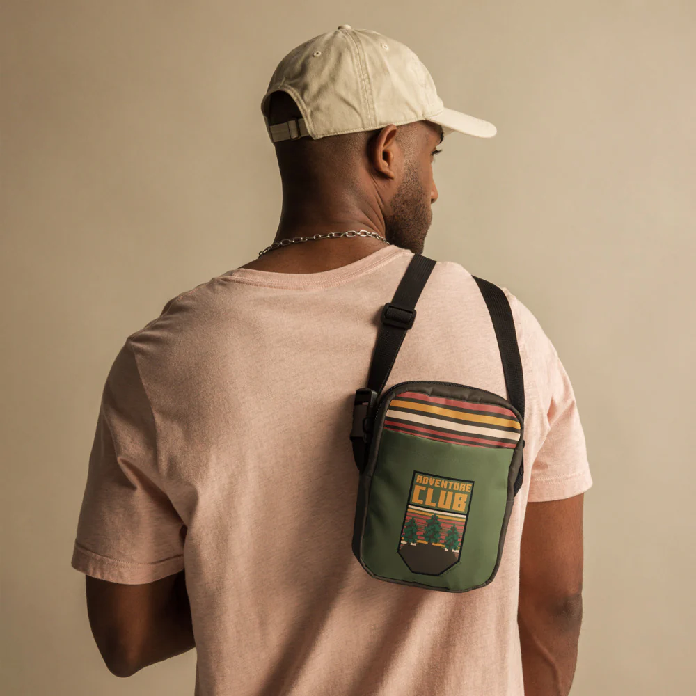 Minecraft Camping Adventure Club Crossbody Bag - Image 4