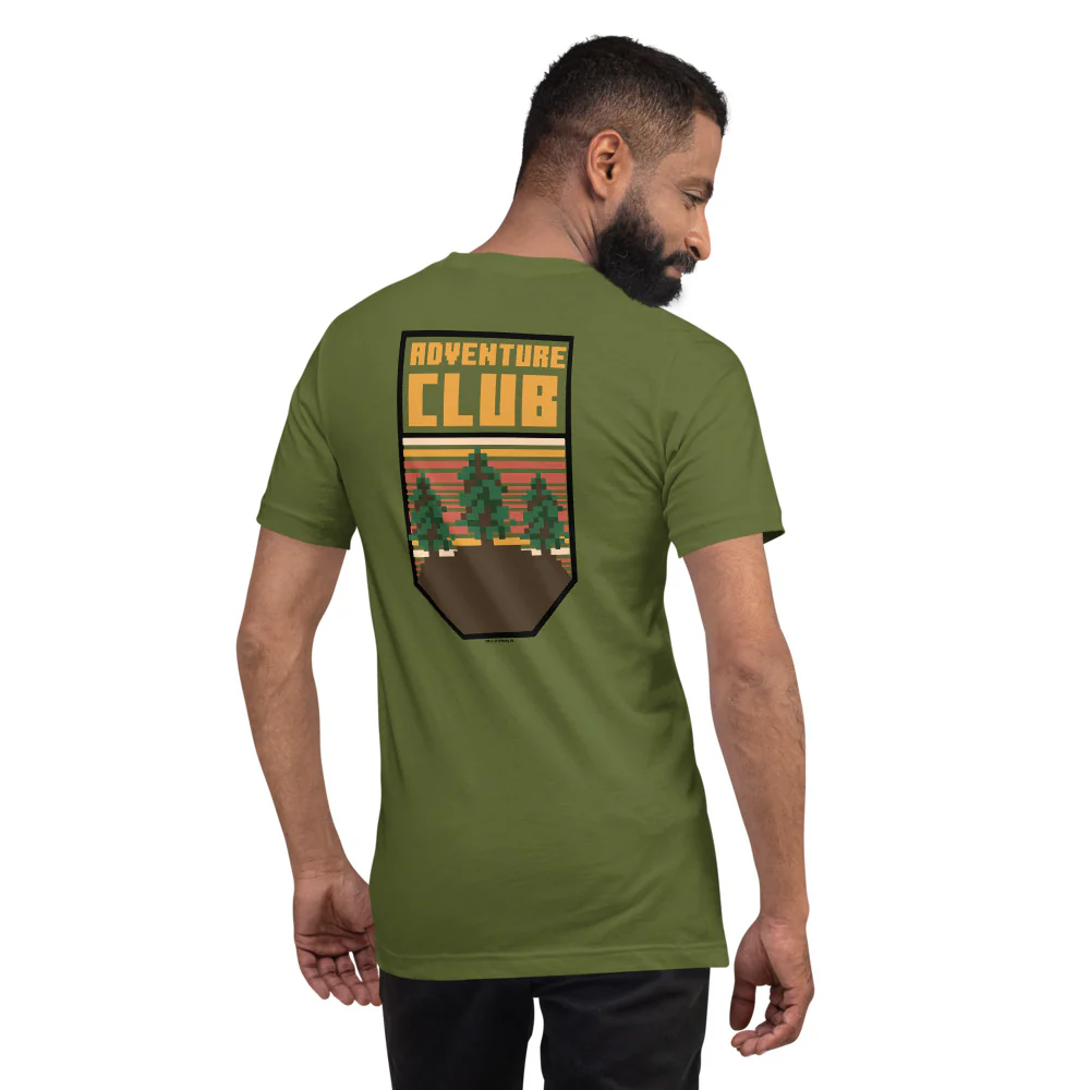 Minecraft Camping Adventure Club Unisex T-Shirt - Image 6