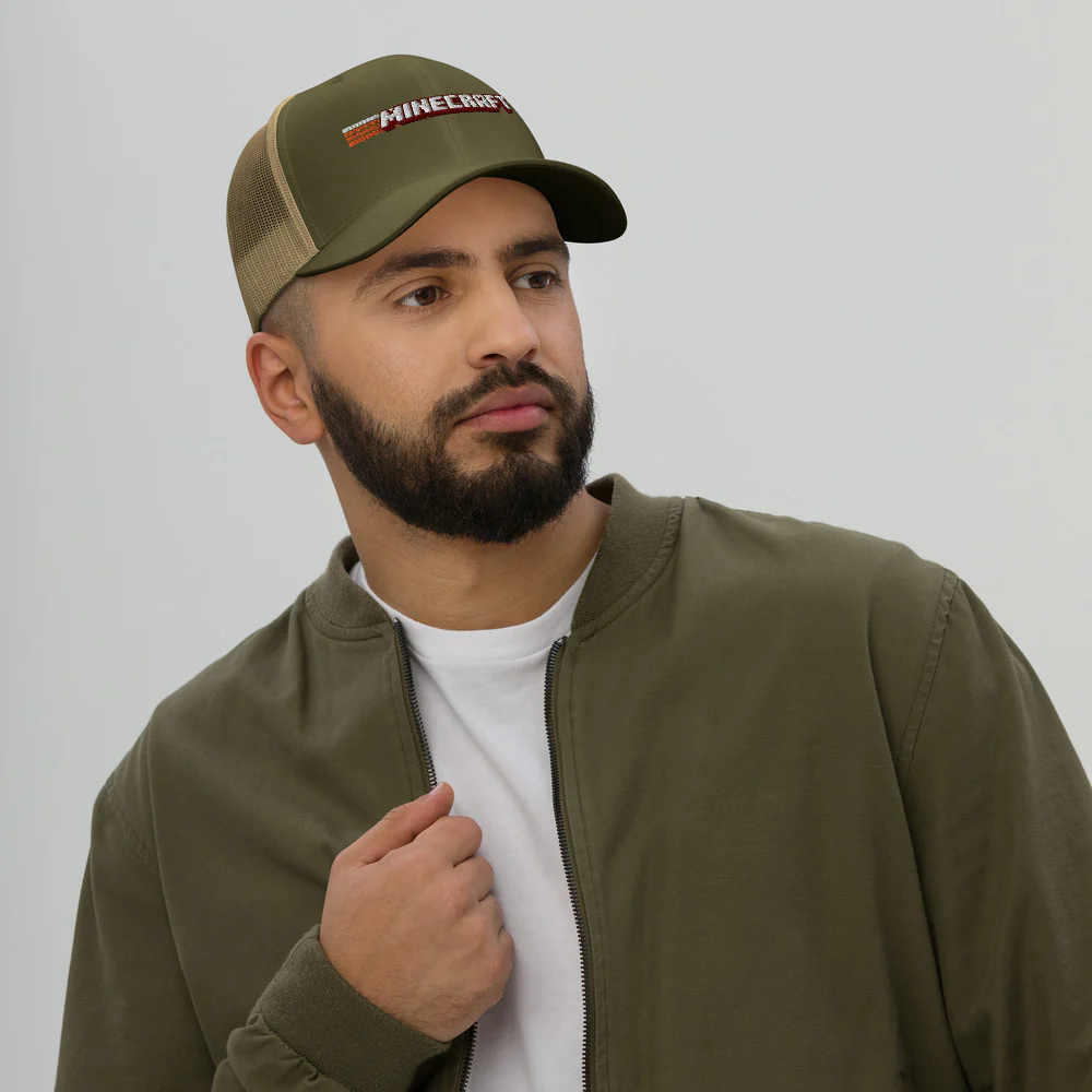 Minecraft Camping Trucker Hat - Image 12