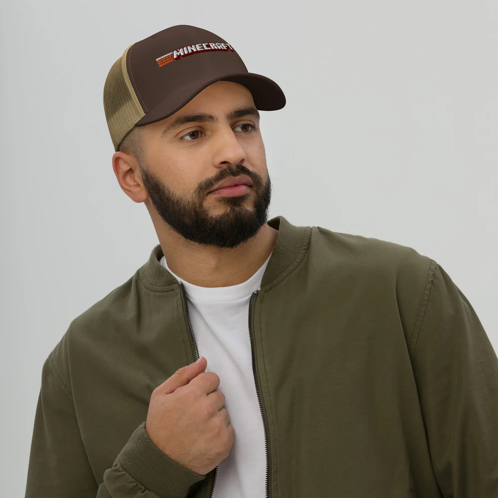 Minecraft Camping Trucker Hat - Image 6