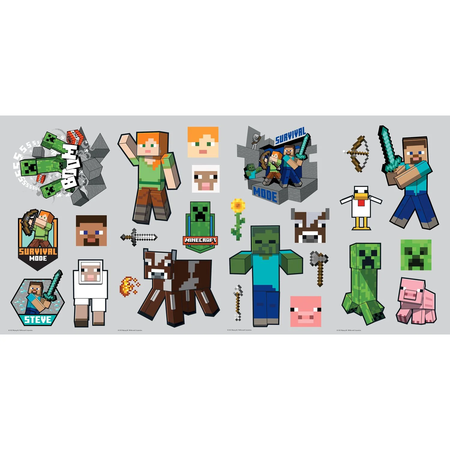 Minecraft Characters Wall Decals - Image 6