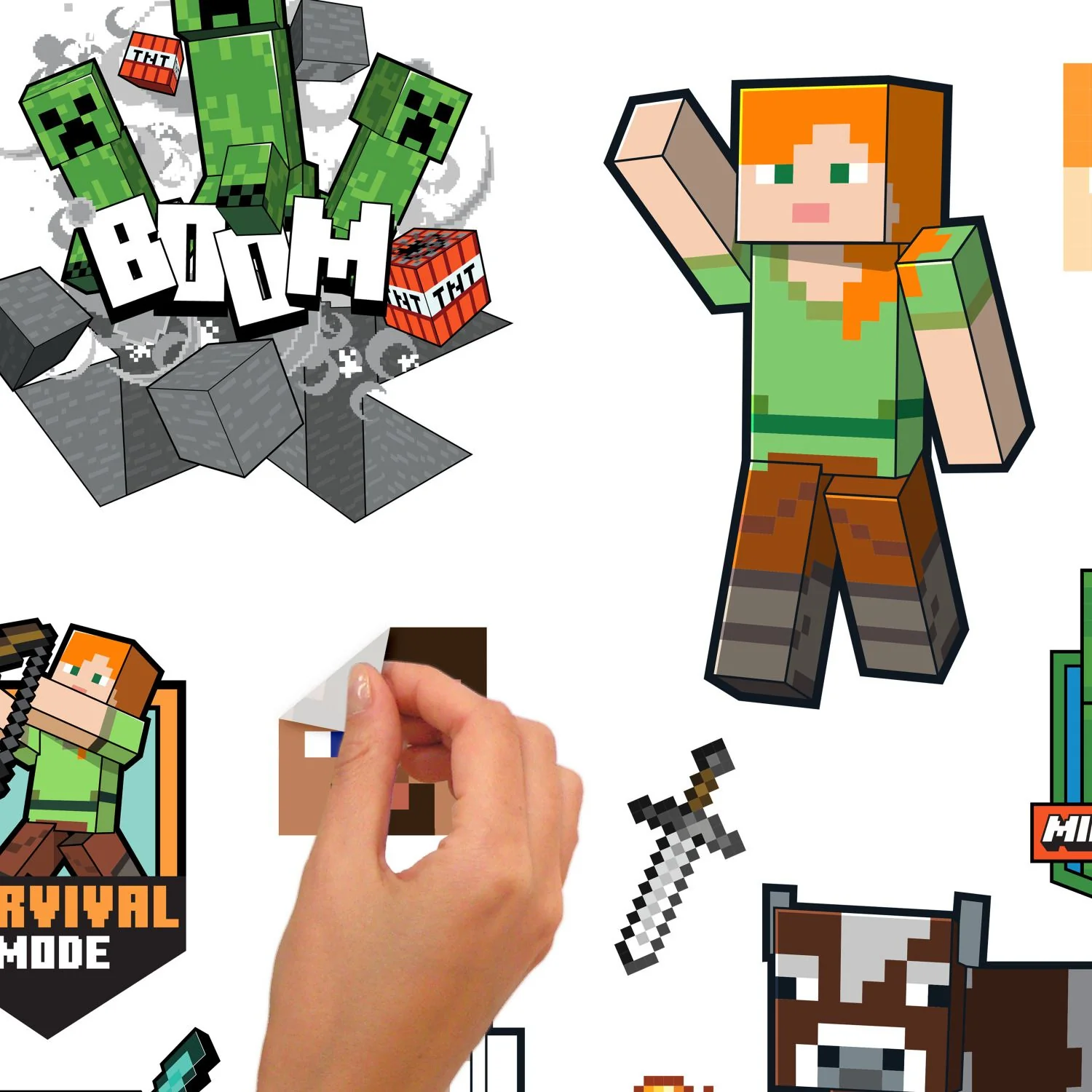 Minecraft Characters Wall Decals - Image 7