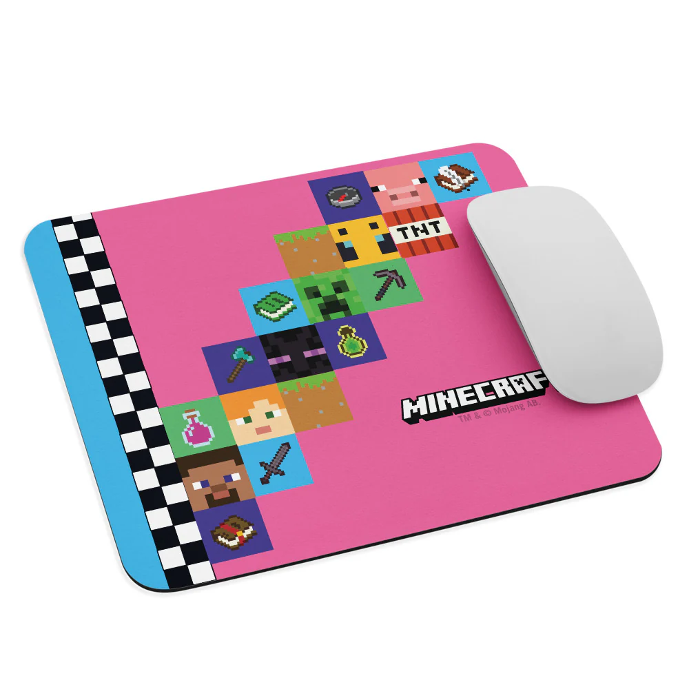 Minecraft Colorblock Mouse Pad - Image 3
