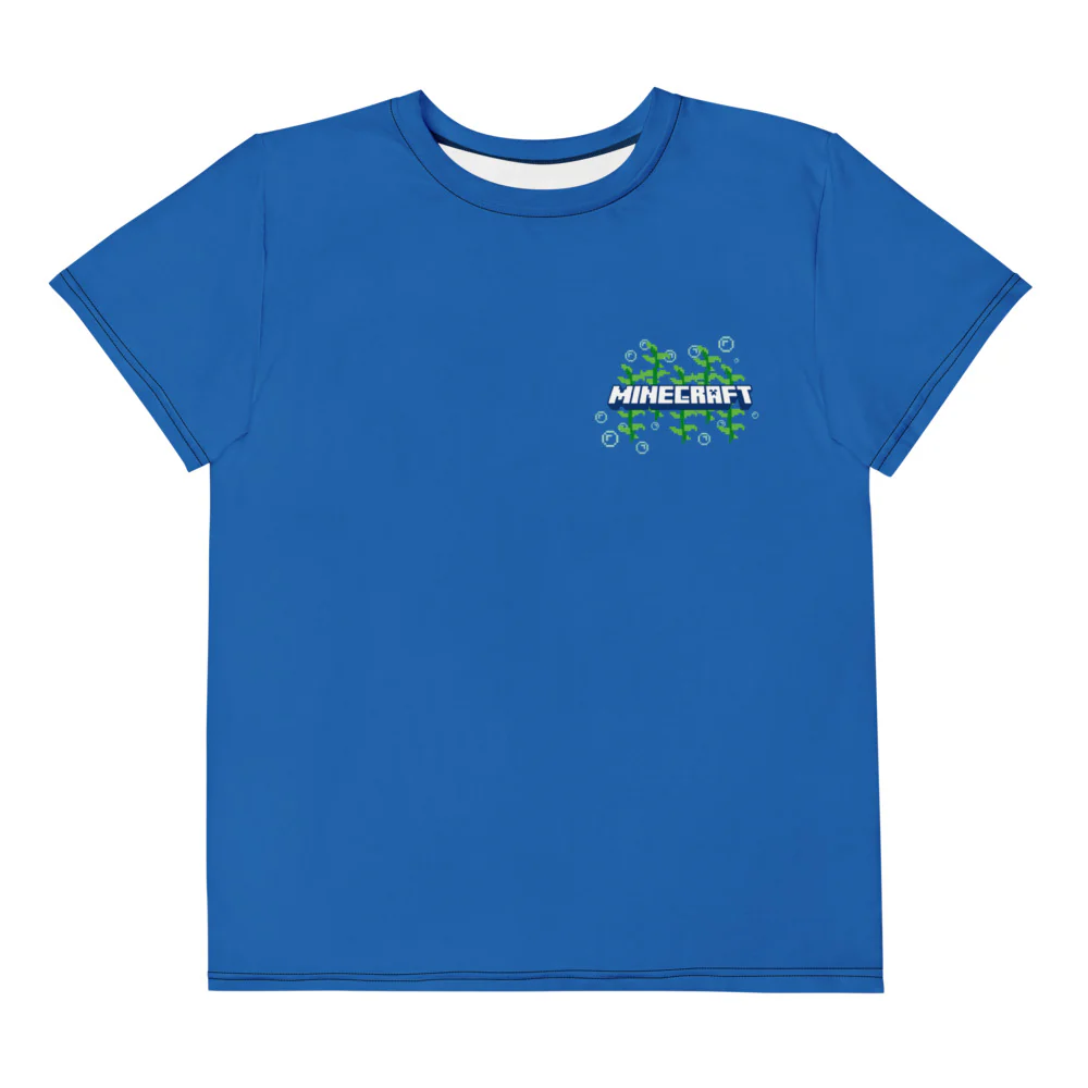 Minecraft Craft Alotl YouthT-Shirt - Image 2