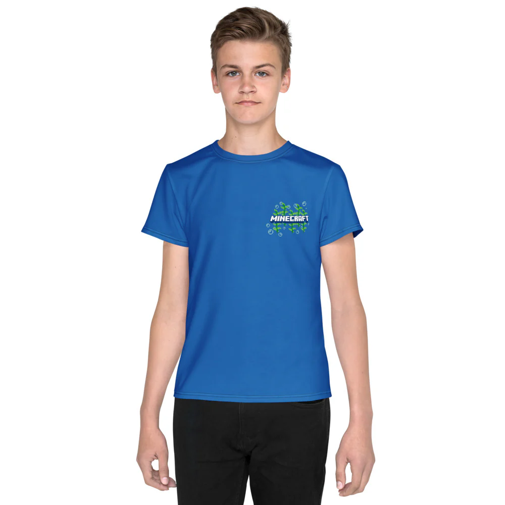 Minecraft Craft Alotl YouthT-Shirt - Image 3