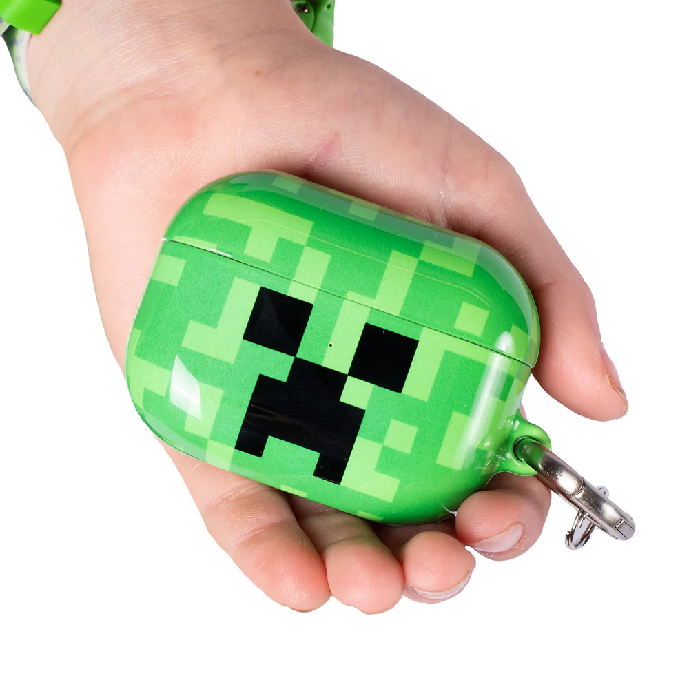 Minecraft Creeper Big Face Airpod Case - Image 3
