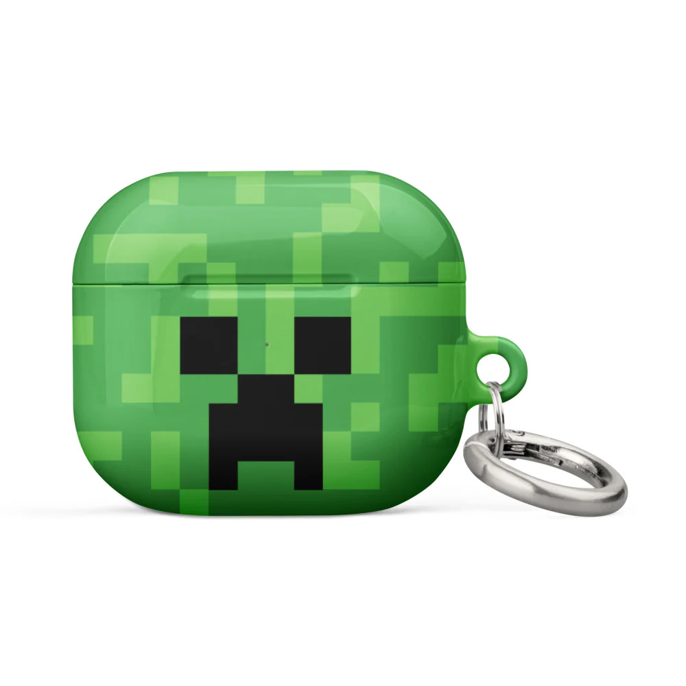Minecraft Creeper Big Face Airpod Case - Image 8