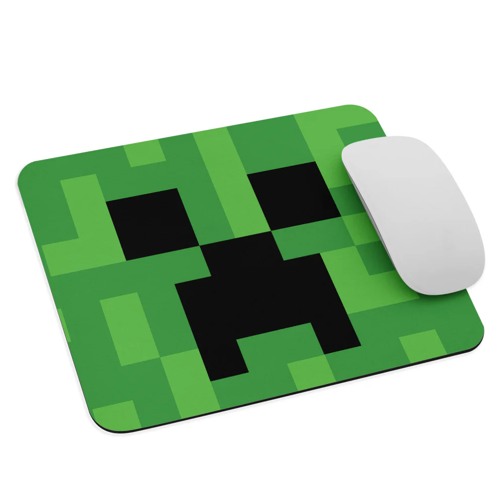 Minecraft Creeper Big Face Mouse Pad - Image 3