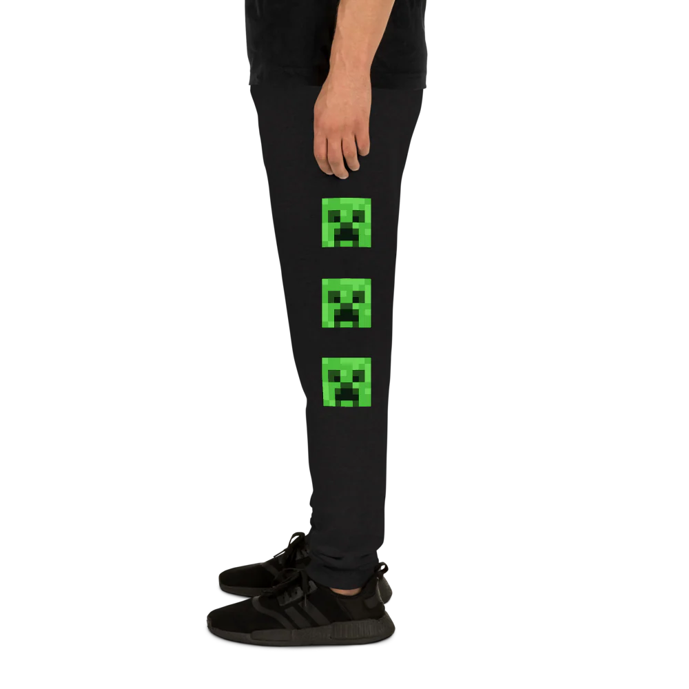 Minecraft Creeper Face Joggers - Image 3