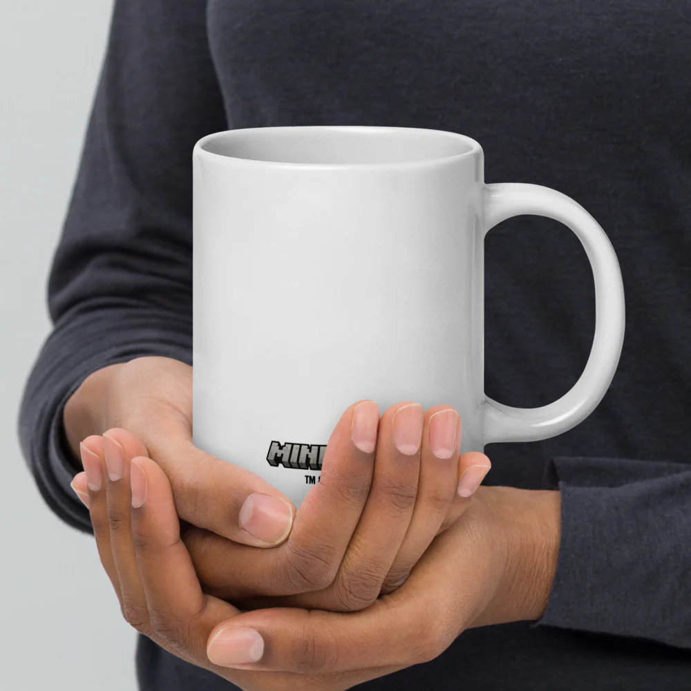 Minecraft Creeper Face White Mug - Image 16