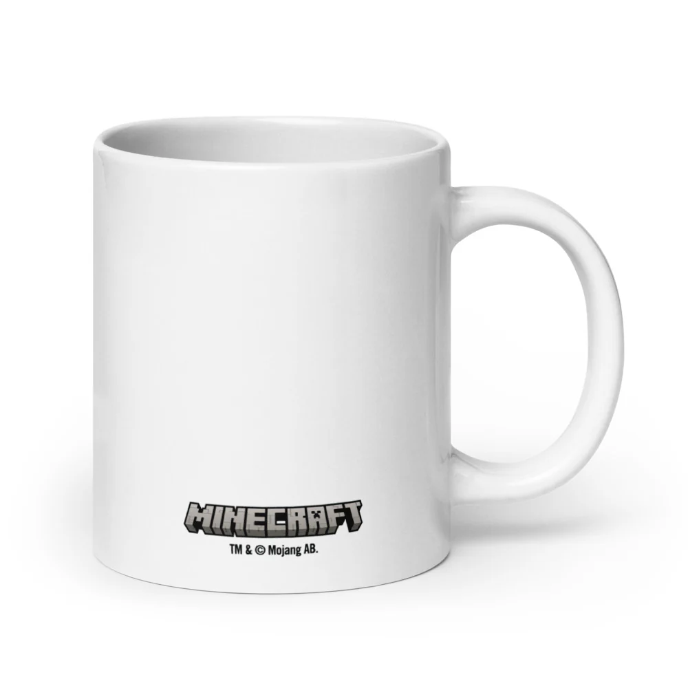 Minecraft Creeper Face White Mug - Image 17
