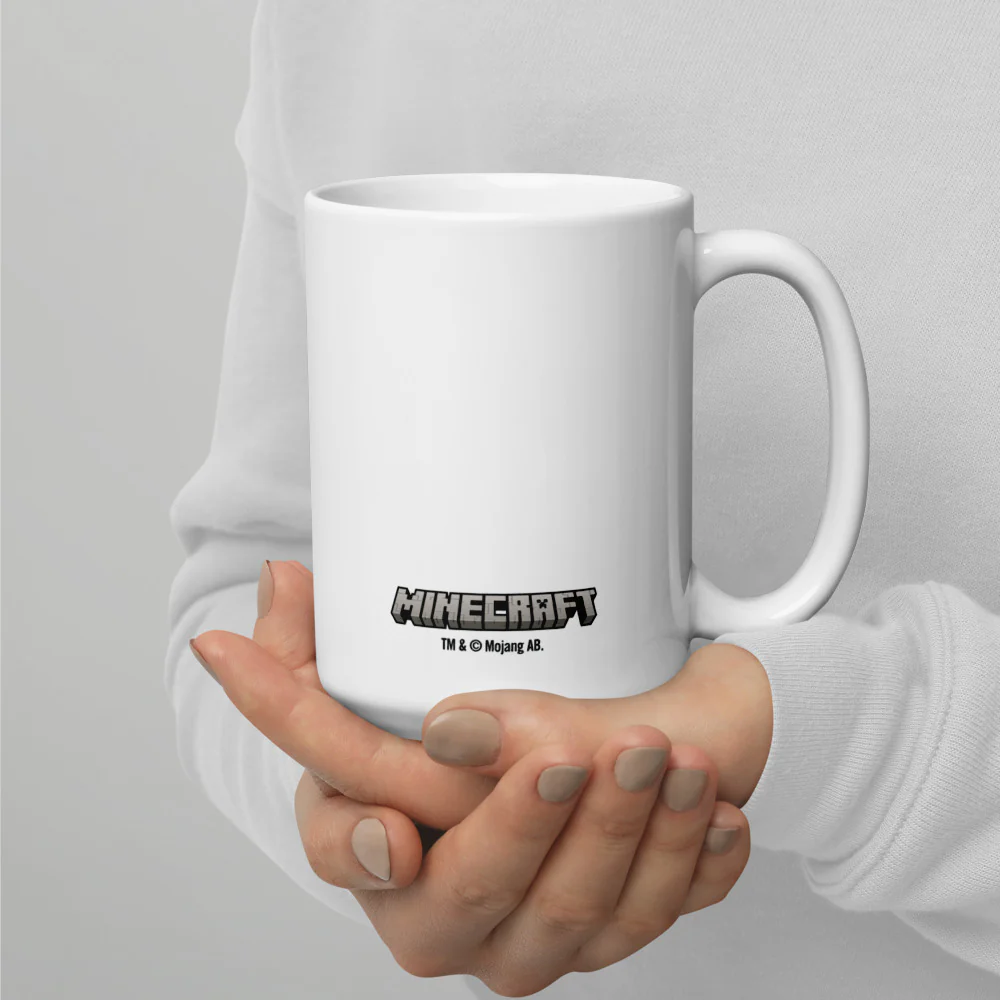 Minecraft Creeper Face White Mug - Image 8