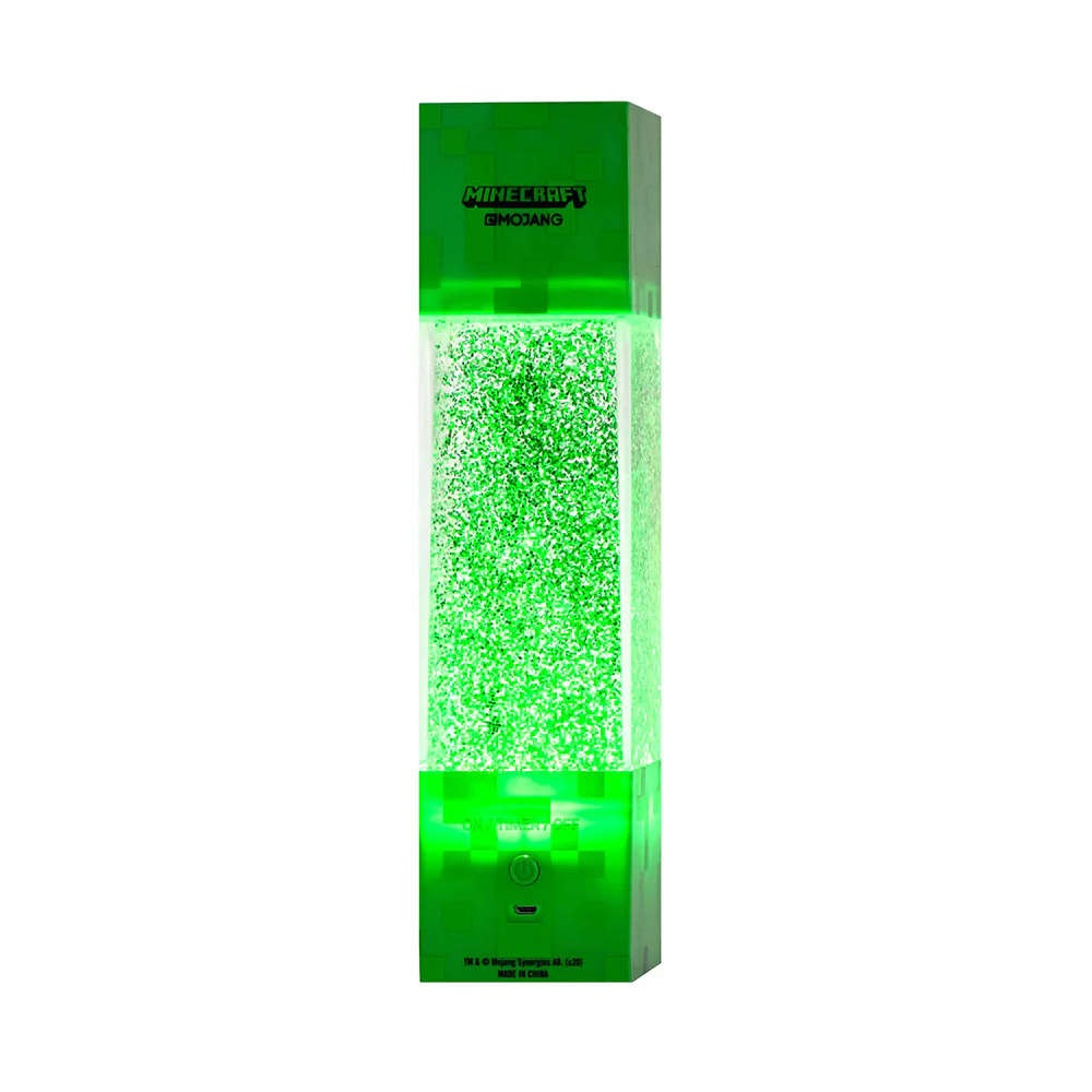 Minecraft Creeper Glitter Motion Light - 12 Inch - Image 3