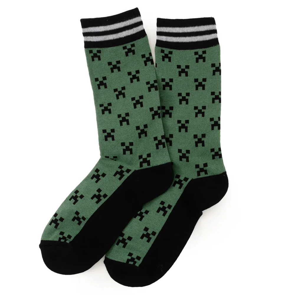 Minecraft Creeper Men's Sock Set - Image 4