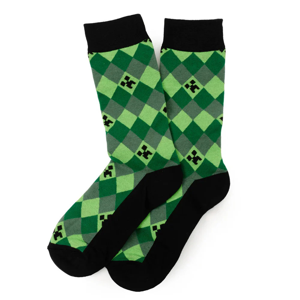 Minecraft Creeper Men's Sock Set - Image 5