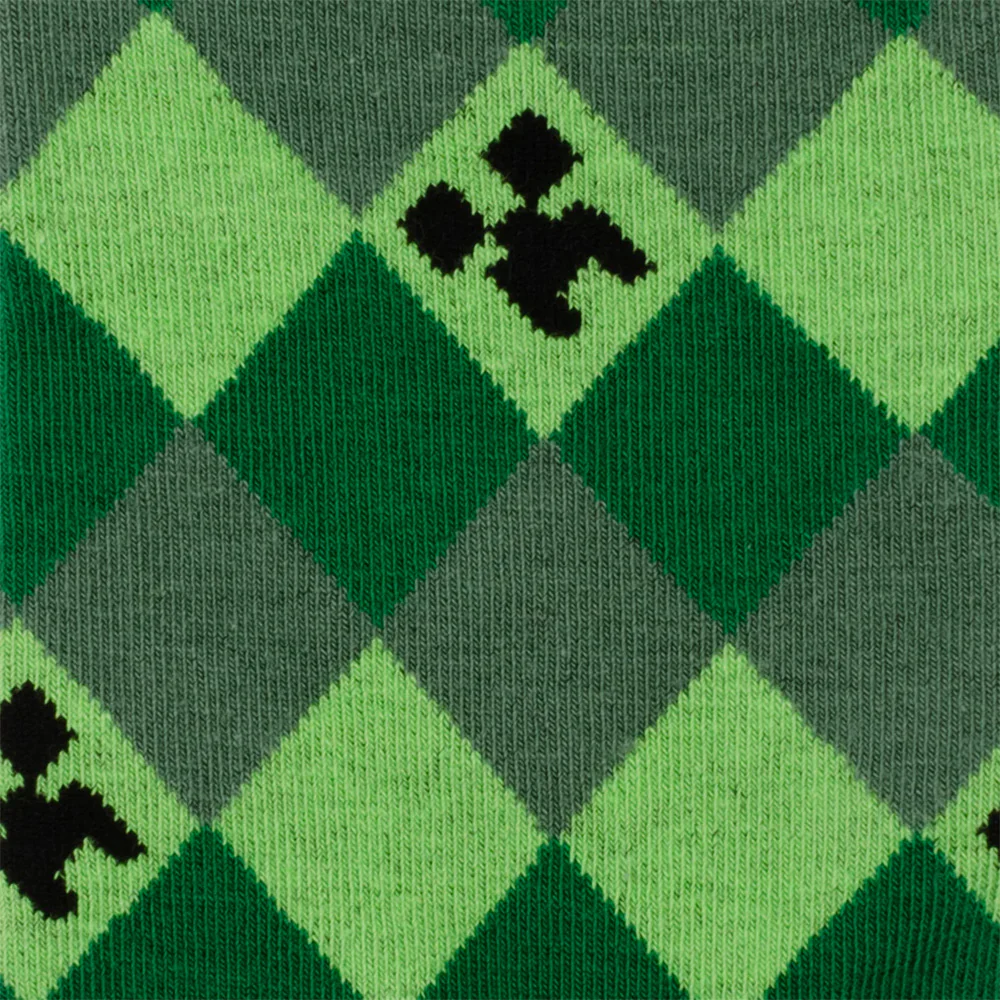 Minecraft Creeper Men's Sock Set - Image 6