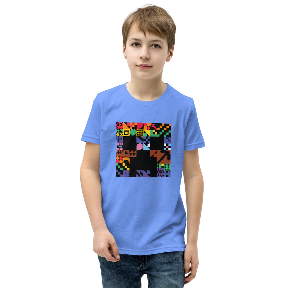 Minecraft Creeper Pride Kids T-Shirt - Image 10