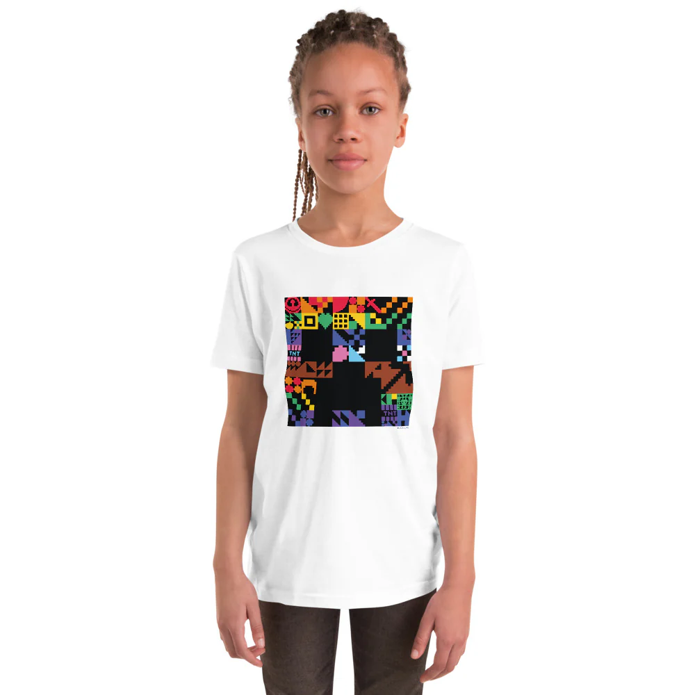 Minecraft Creeper Pride Kids T-Shirt - Image 12