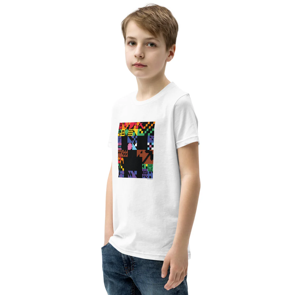 Minecraft Creeper Pride Kids T-Shirt - Image 13