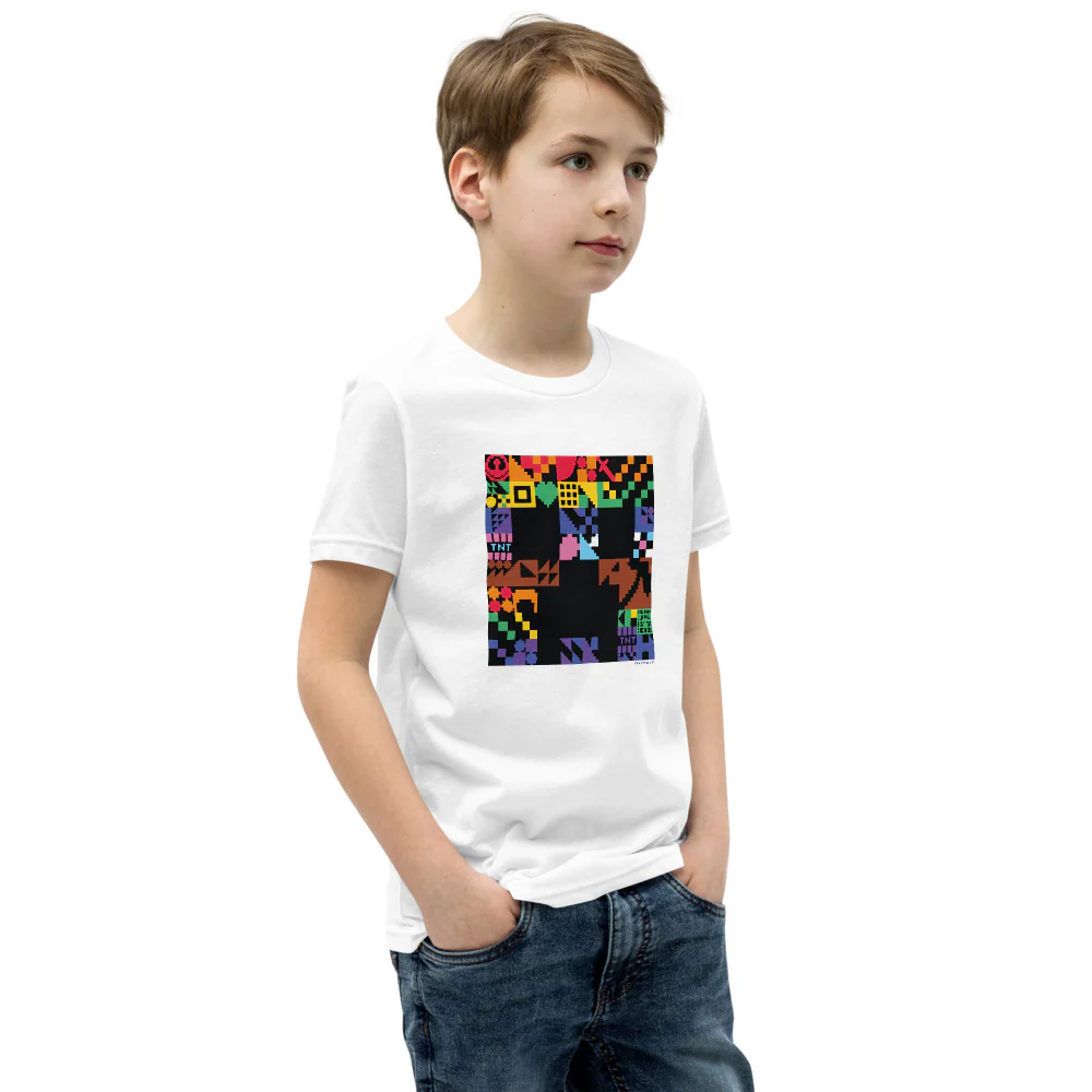 Minecraft Creeper Pride Kids T-Shirt - Image 14