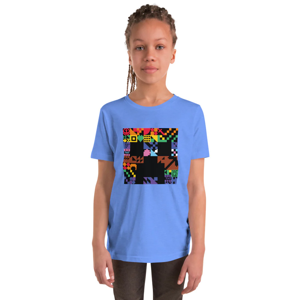Minecraft Creeper Pride Kids T-Shirt - Image 7