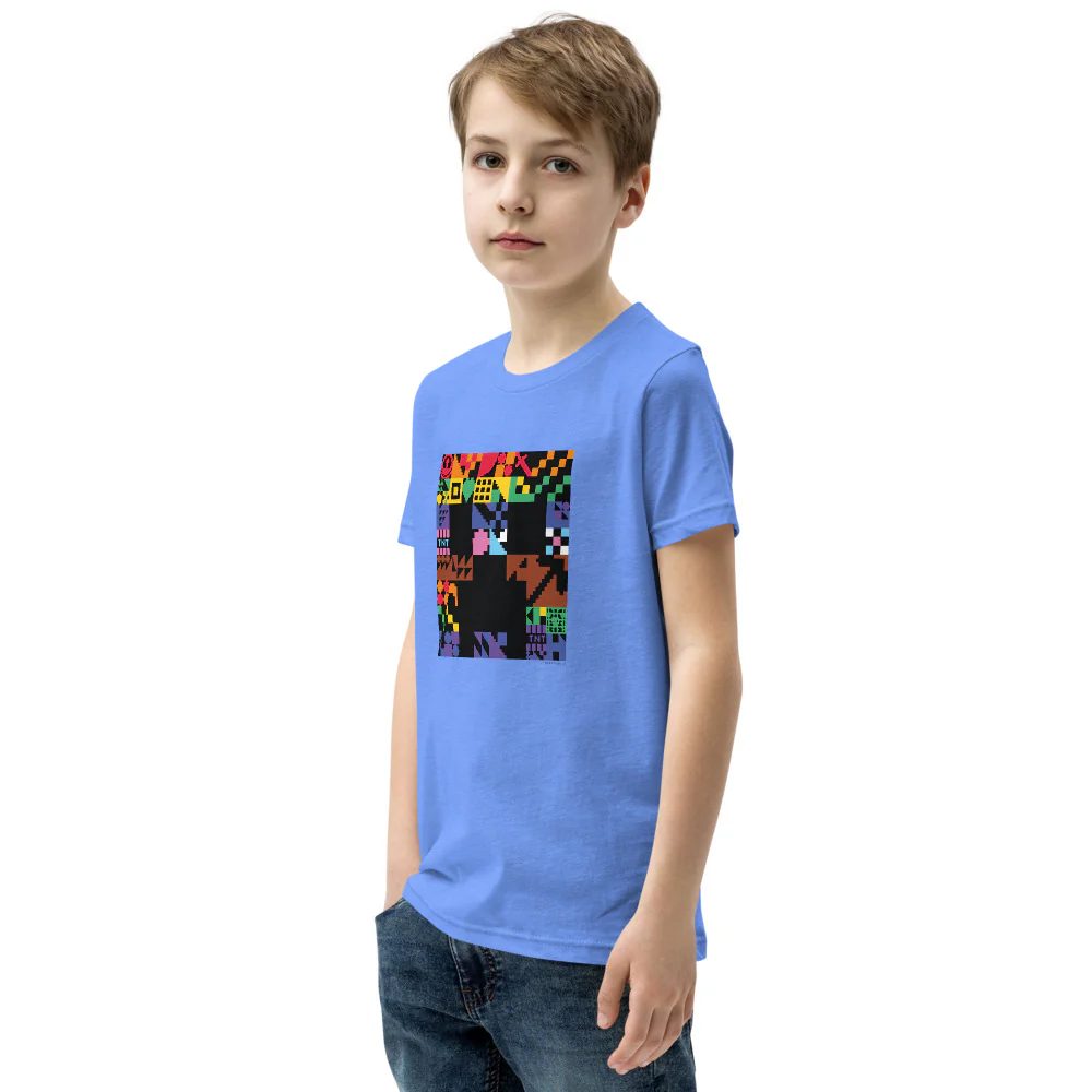 Minecraft Creeper Pride Kids T-Shirt - Image 8