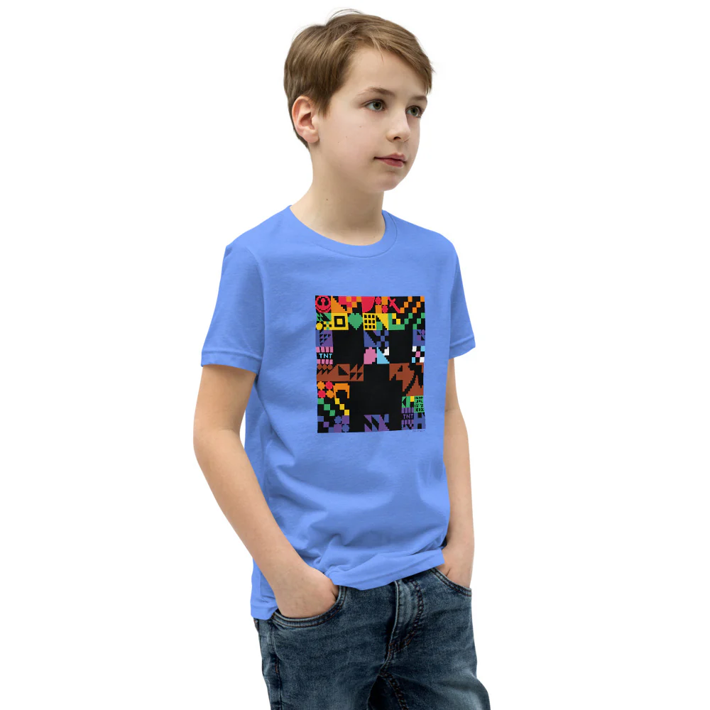 Minecraft Creeper Pride Kids T-Shirt - Image 9