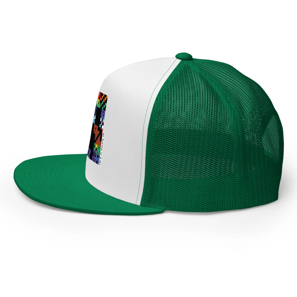 Minecraft Creeper Pride Trucker Hat - Image 11