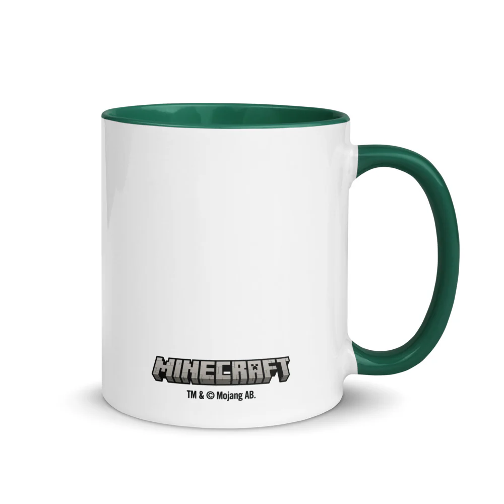 Minecraft Creeper Skeleton Two-Tone Mug - Image 2