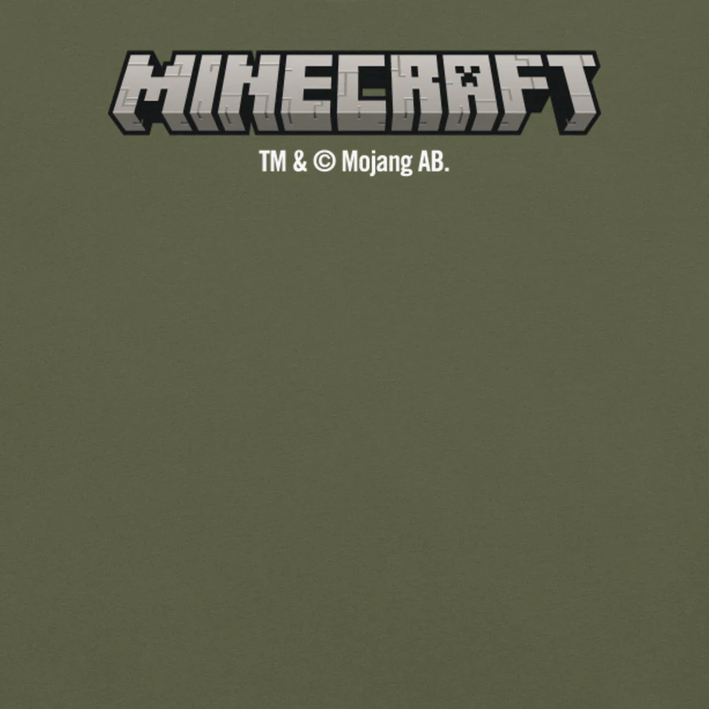 Minecraft Creeper Skeleton Unisex Comfort Colors T-Shirt - Image 10