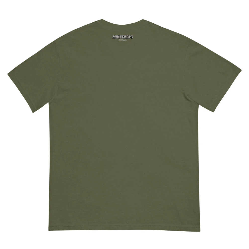 Minecraft Creeper Skeleton Unisex Comfort Colors T-Shirt - Image 8