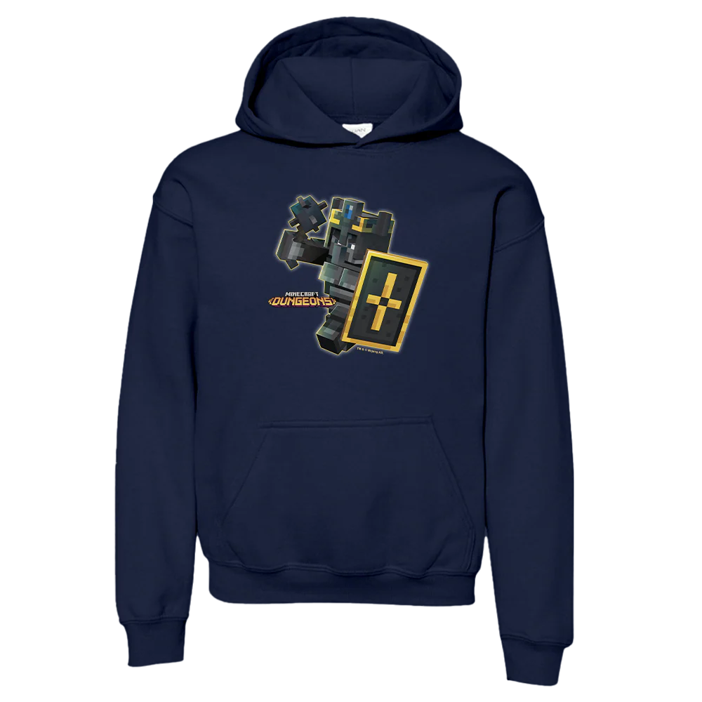 Minecraft Dungeons Logo Kids Hooded Sweatshirt