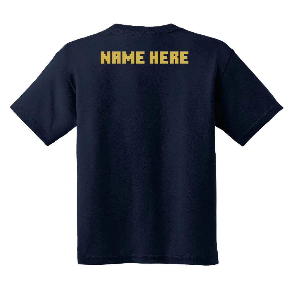 Minecraft Dungeons Logo Personalized Kids Short Sleeve T-Shirt - Image 4