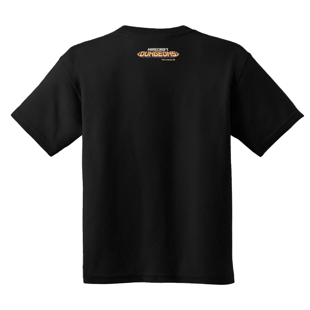 Minecraft Dungeons Unite, Fight, Survive Kids Short Sleeve T-shirt - Image 3