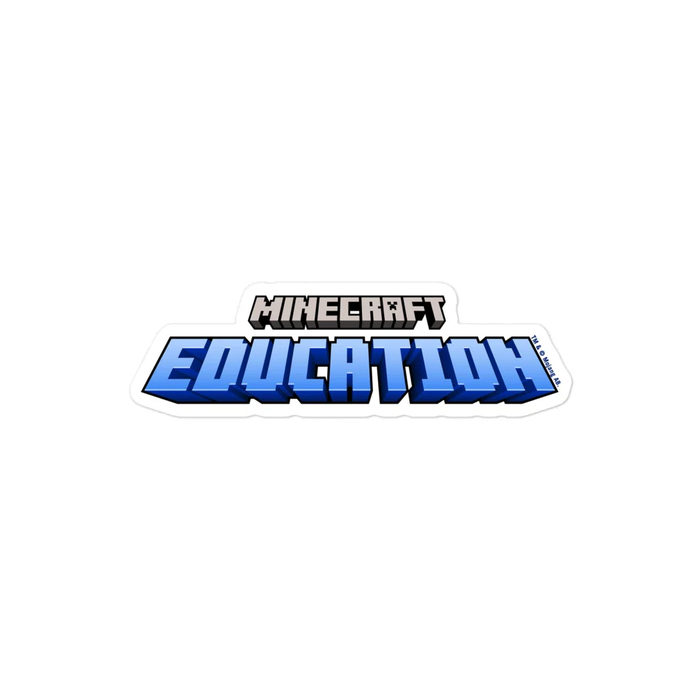 Minecraft Education Kiss Cut Sticker - Image 5