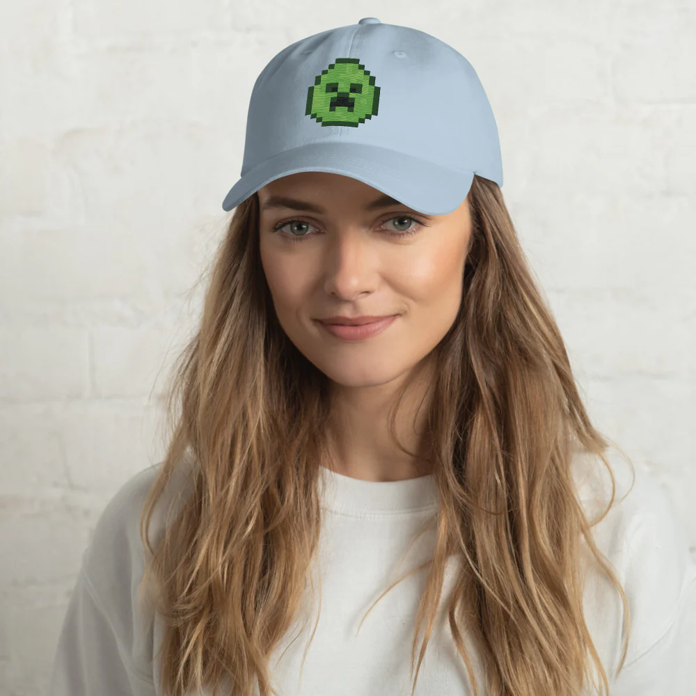 Minecraft Egg Embroidered Classic Dad Hat - Image 2