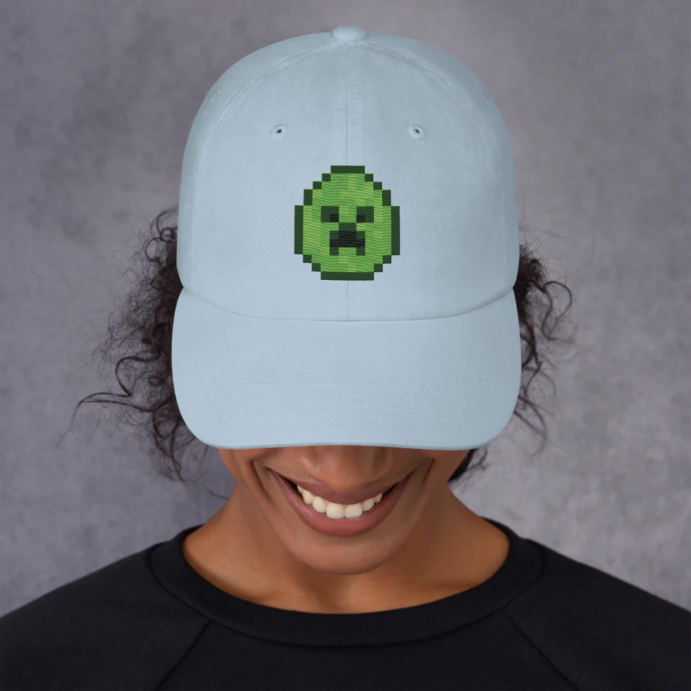Minecraft Egg Embroidered Classic Dad Hat - Image 6