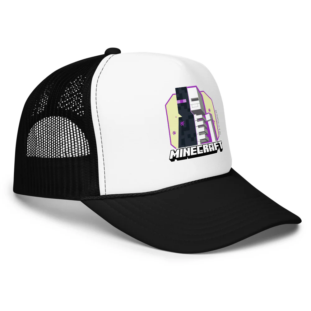 Minecraft Enderman Skeleton Trucker Hat - Image 3