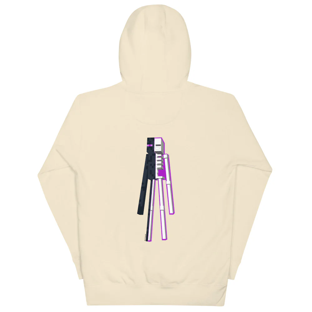 Minecraft Enderman Skeleton Unisex Premium Hoodie
