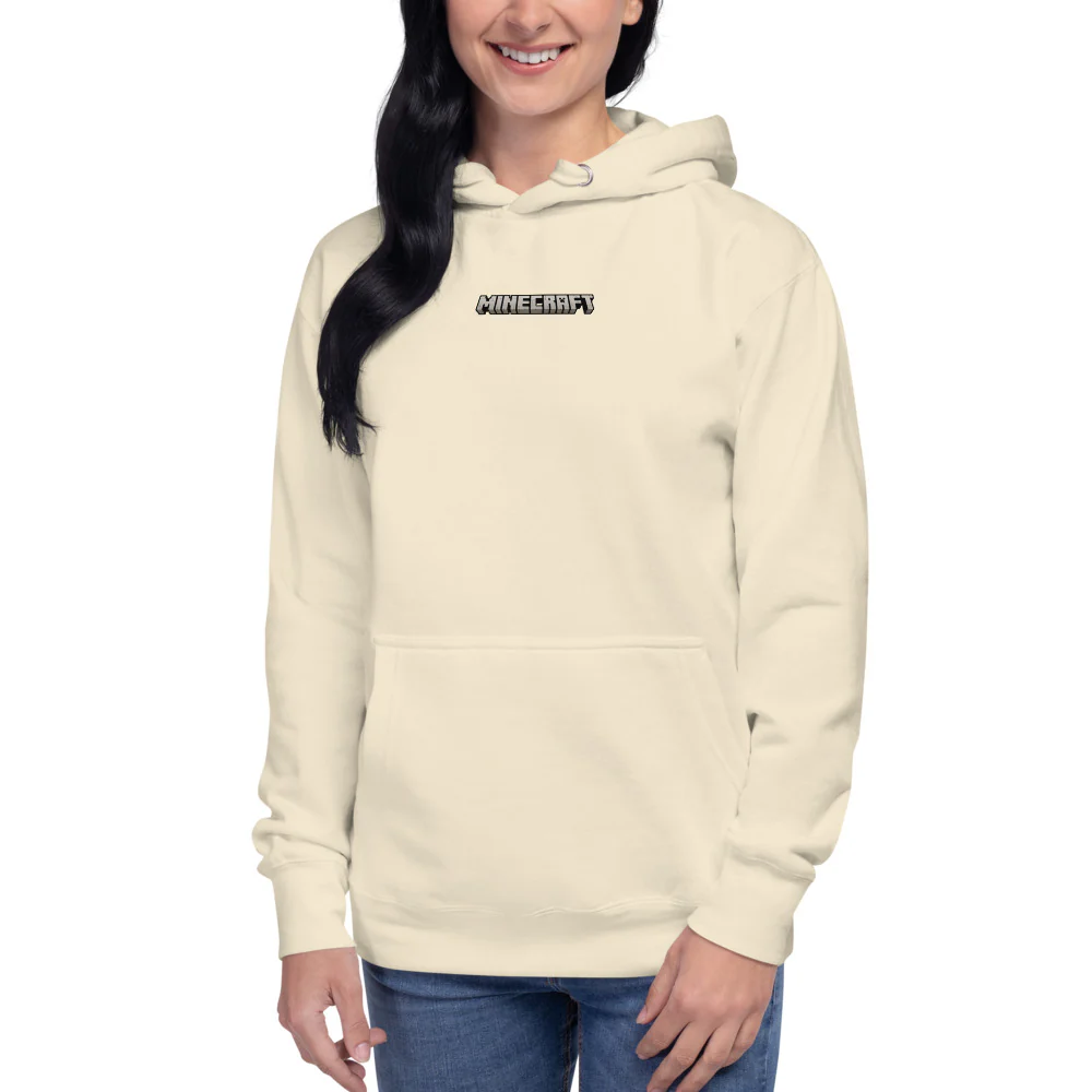 Minecraft Enderman Skeleton Unisex Premium Hoodie - Image 4