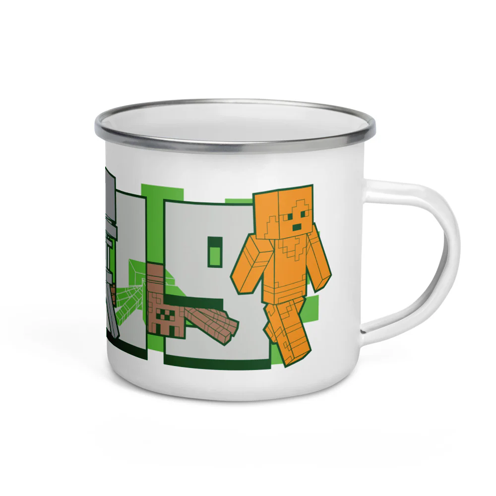 Minecraft Est. 2009 Enamel Mug - Image 3